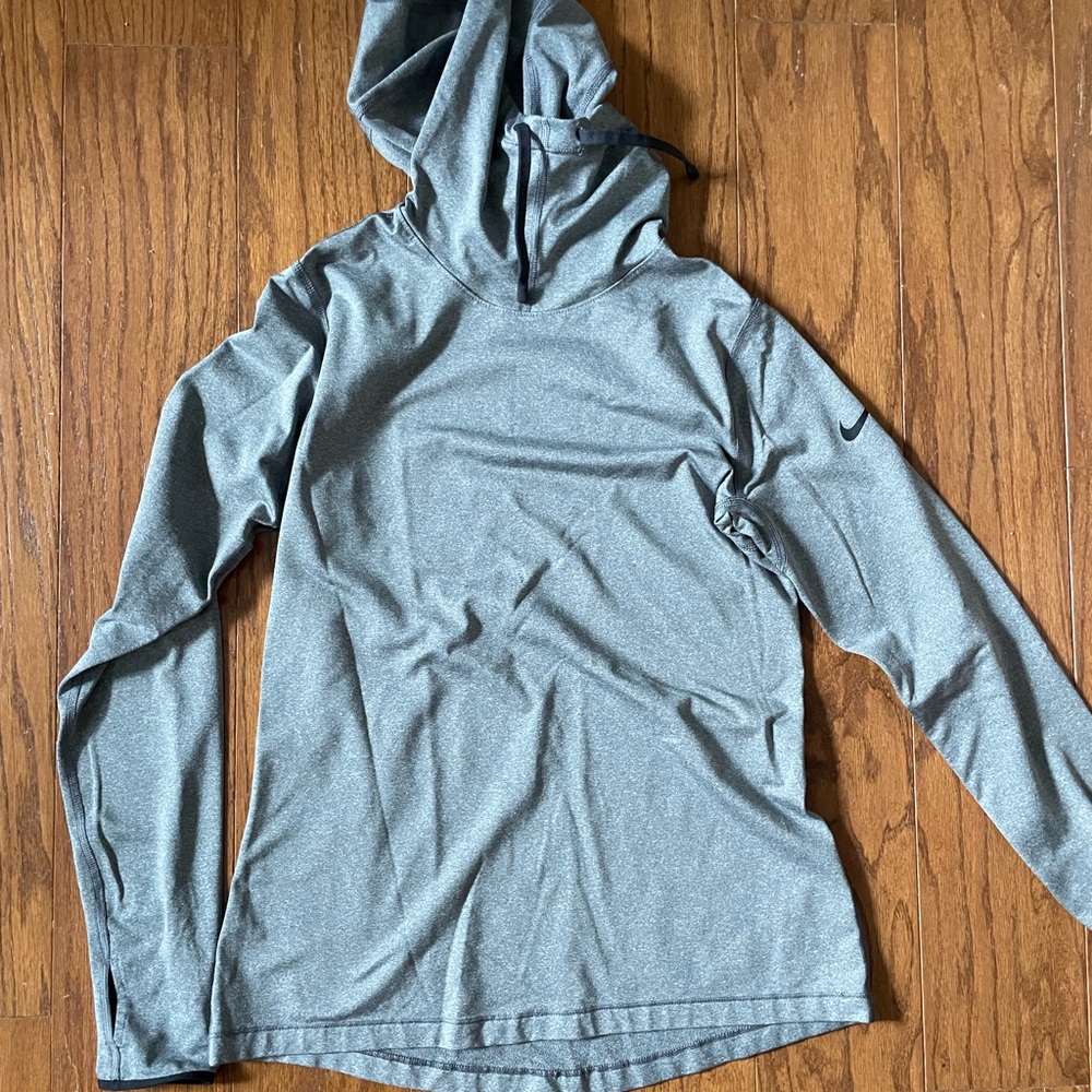 Nike Gray Long Sleeve Hoodie